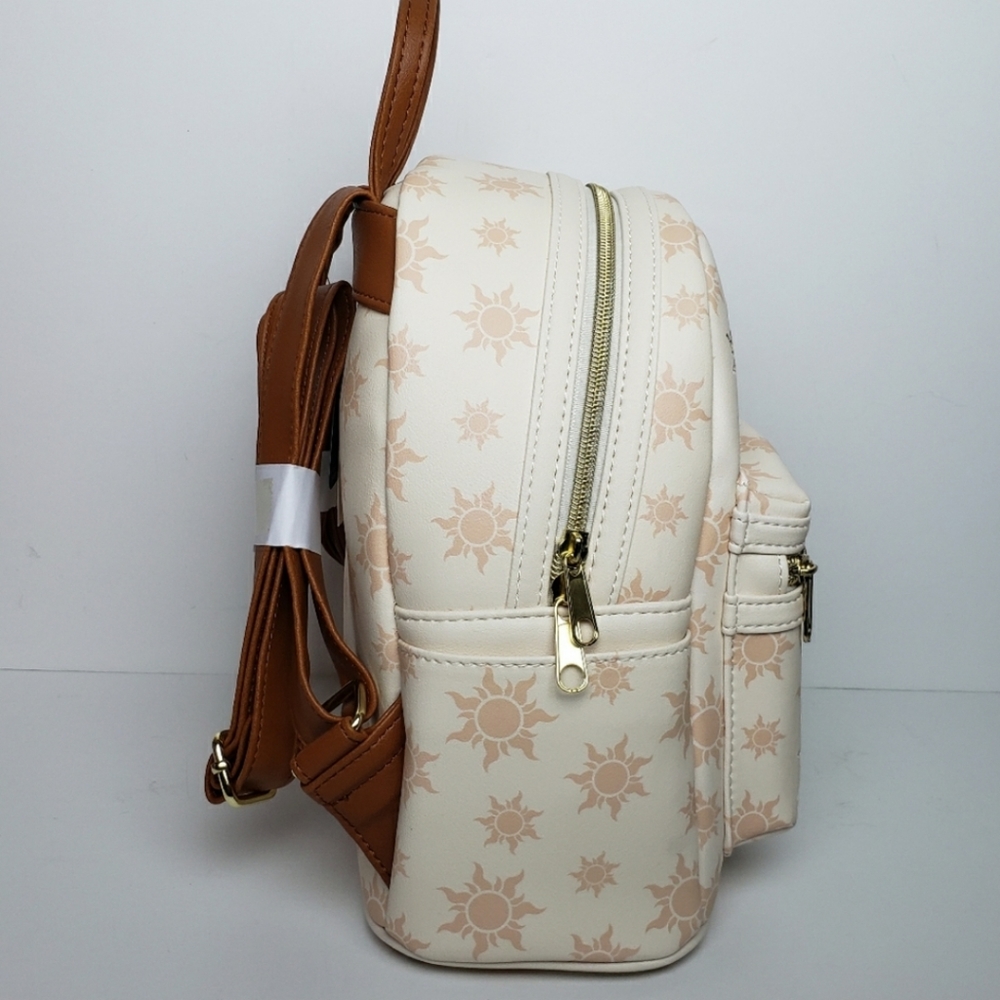 NWT Loungefly Tangled Pascal Mini Backpack - Picture 7 of 10